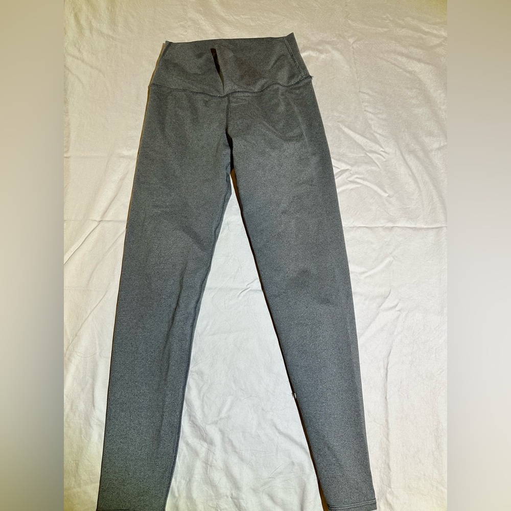 Aerie Gray High-Waisted Leggings